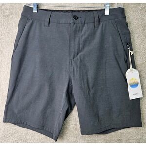 Vuori Aim Shorts Mens Size 28 Charcoal Gray Performance Casual Outdoor NEW